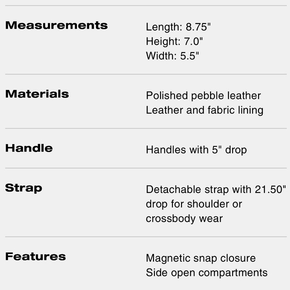 🤎 Coach Lana 23 Crossbody 🤎 - Picture 7 of 8